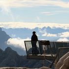 Auch im November scheint die Sonne....alles eine Sache der Höhe: Hier auf der Zugspitze