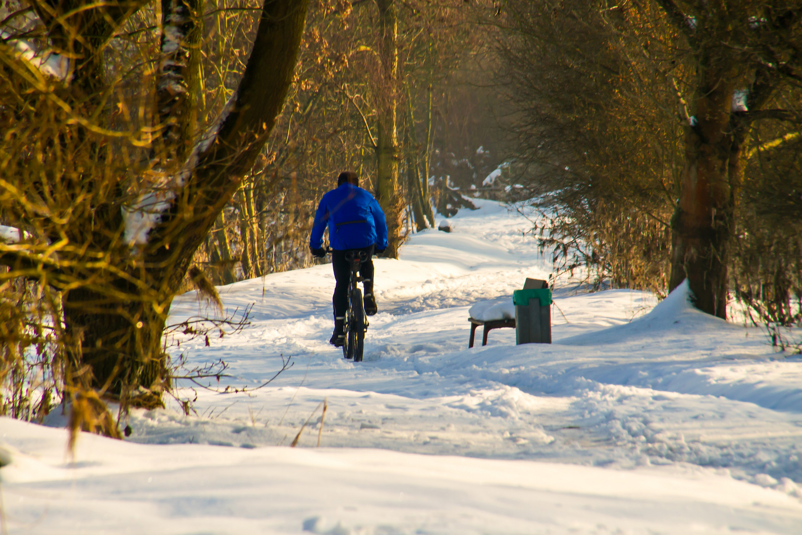 auch im Schnee gehts