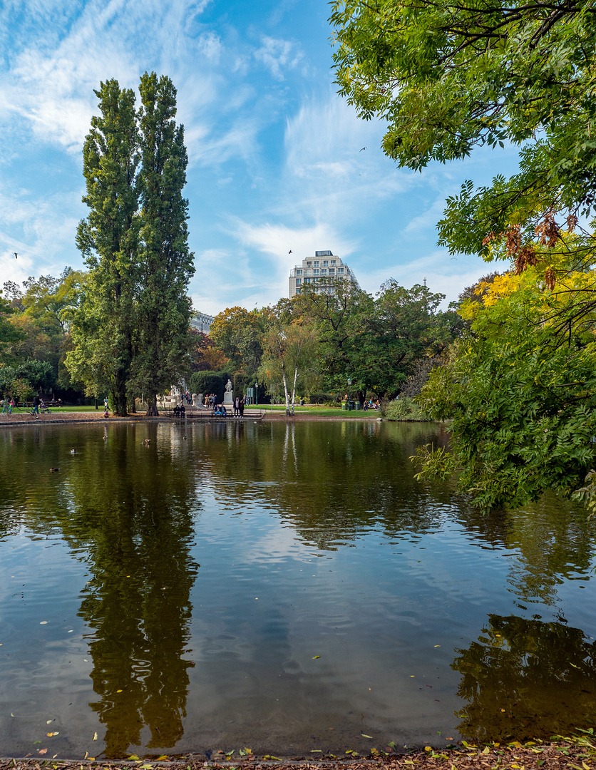 auch im stadtpark...