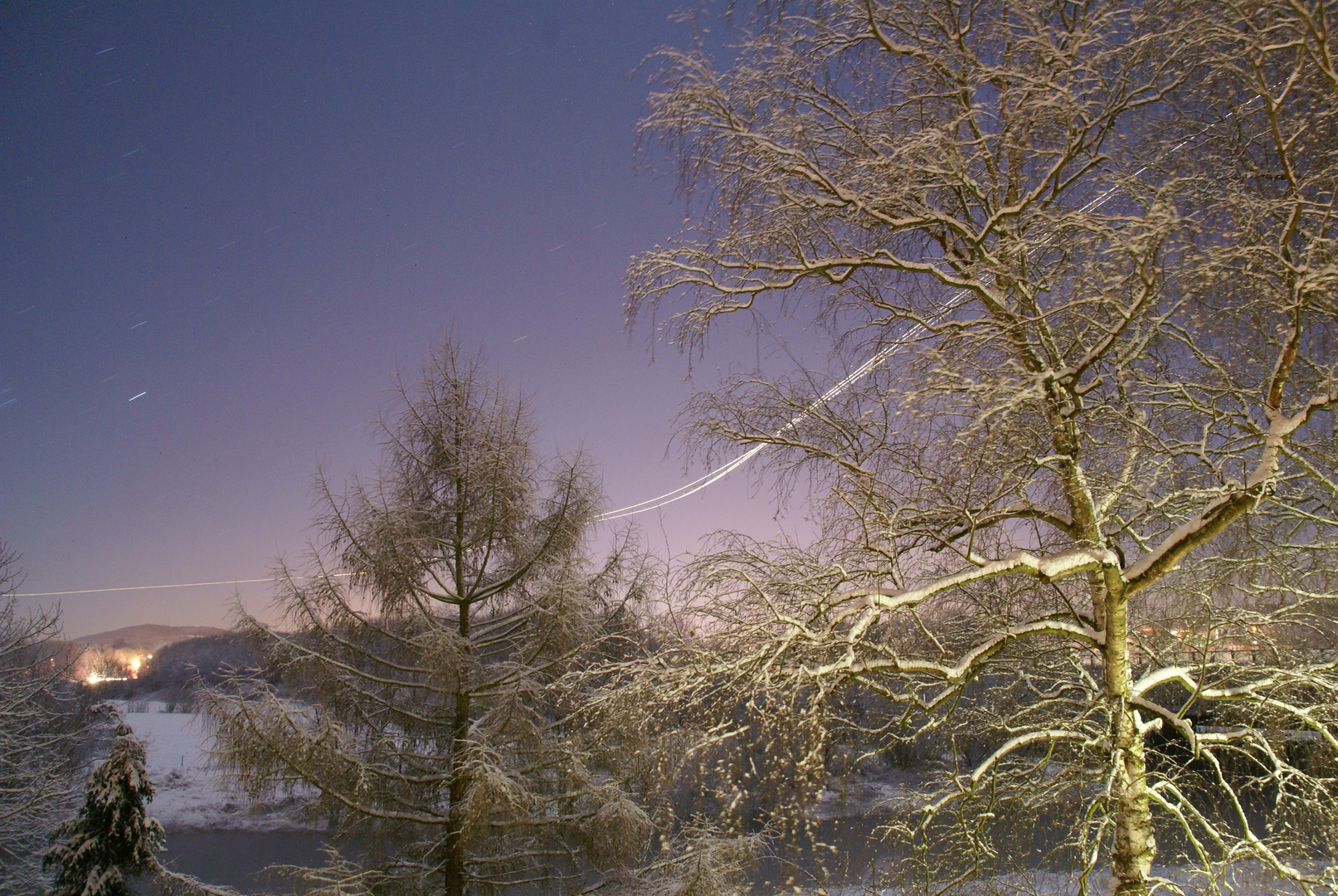 Auch im Winter wird geflogen