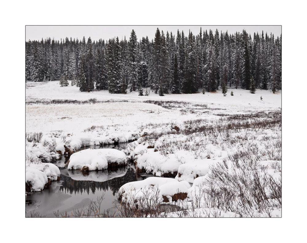 Auch in Colorado hat der Winter Einzug gehalten