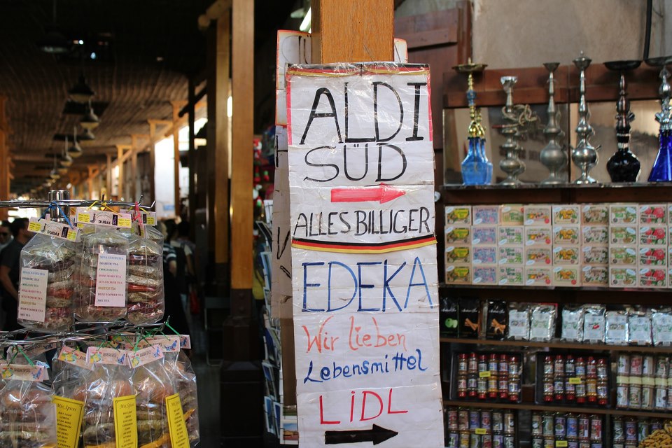 Auch in Dubai gibt es Aldi