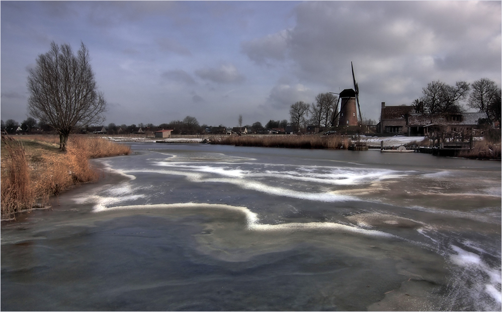 Auch in Holland gibt es manchmal ein bisschen Winter!