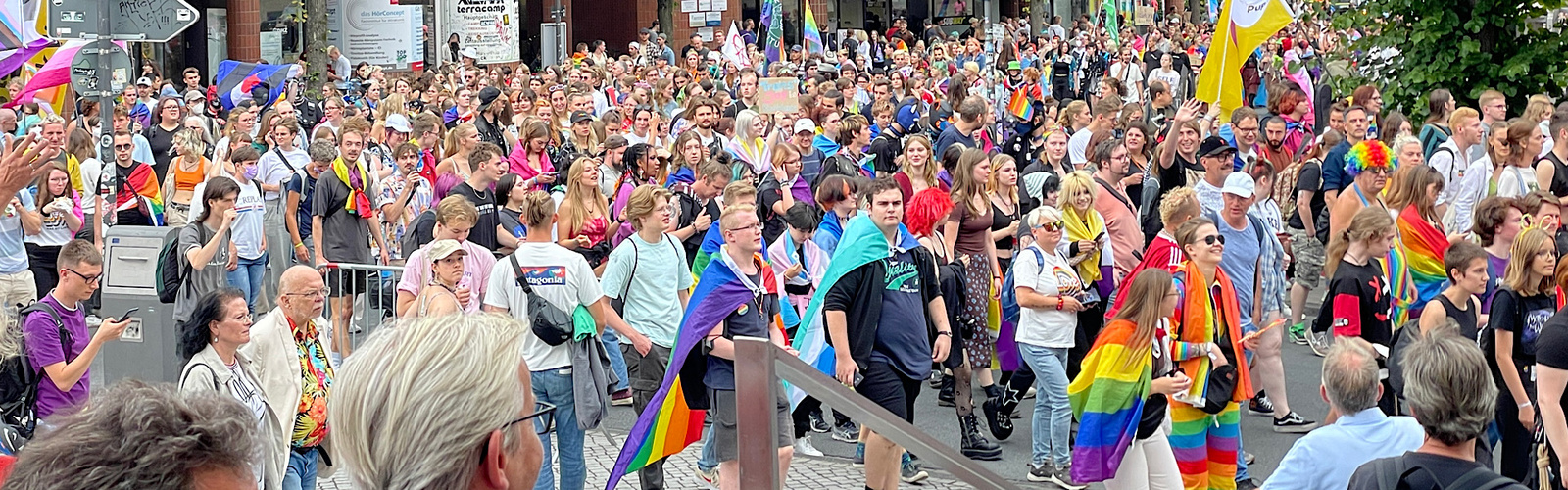 Auch in Münster wird ein CSD gefeiert 