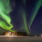 auch in Nordschweden tanzen die Lichter