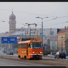 Auch in Plzen brauchen die Schienen den richtigen Schliff