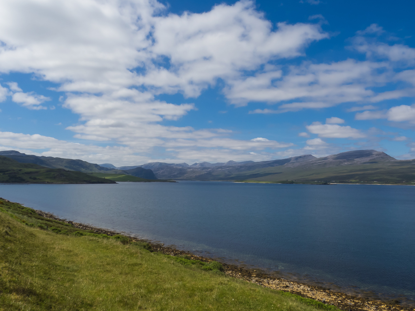 auch in Schottland gibt es Sonnenschein