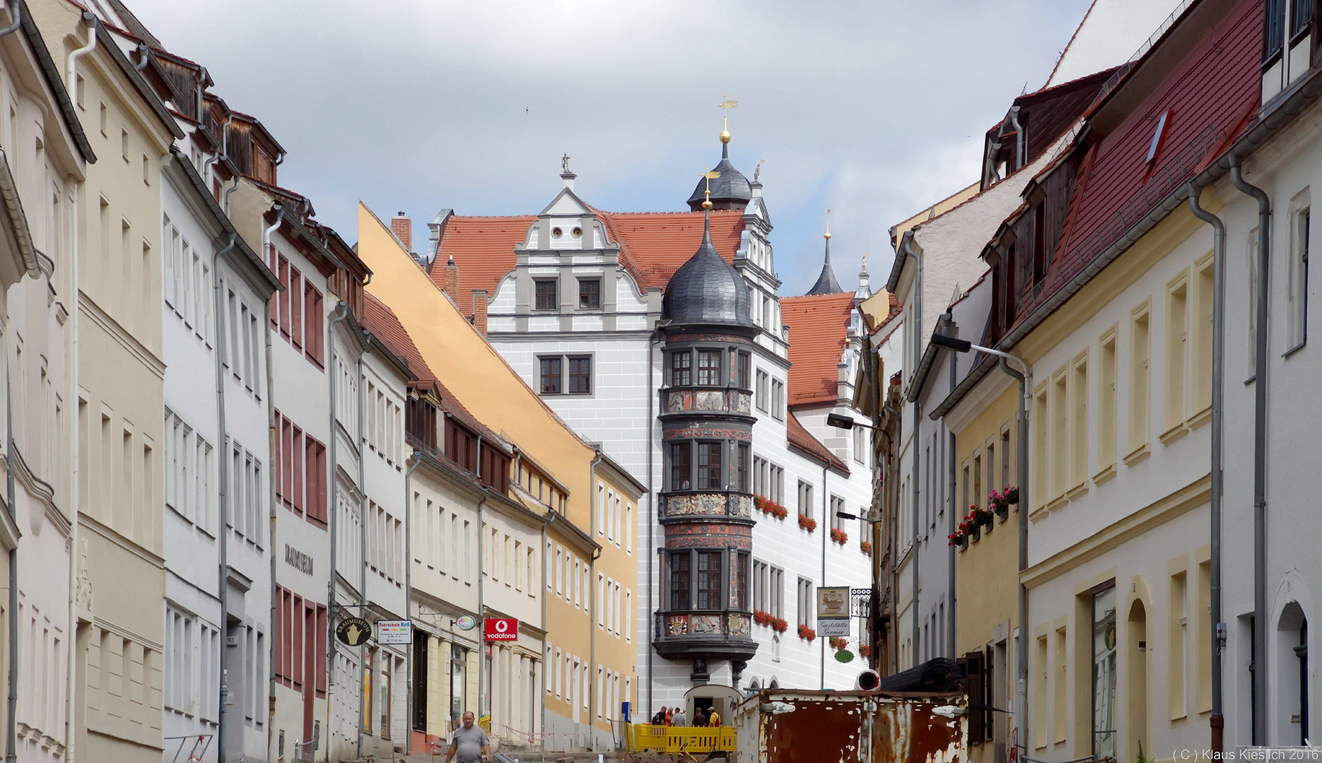 Auch in Torgau gibt es leidige Baustellen........