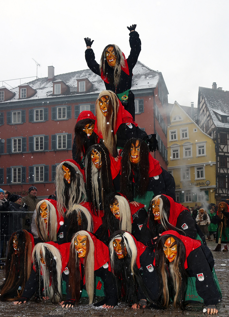 Auch in Tübingen wird der Winter vertrieben