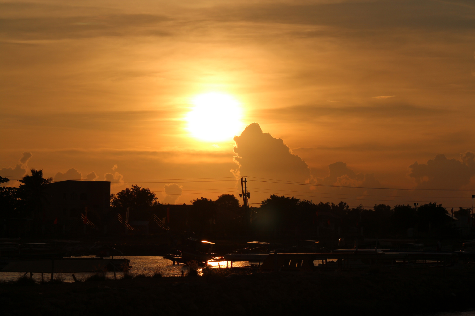 Auch Inlands Sonnenuntergänge haben Ihren Charm