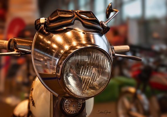 Auch Motorräder haben ein Gesicht ;-)