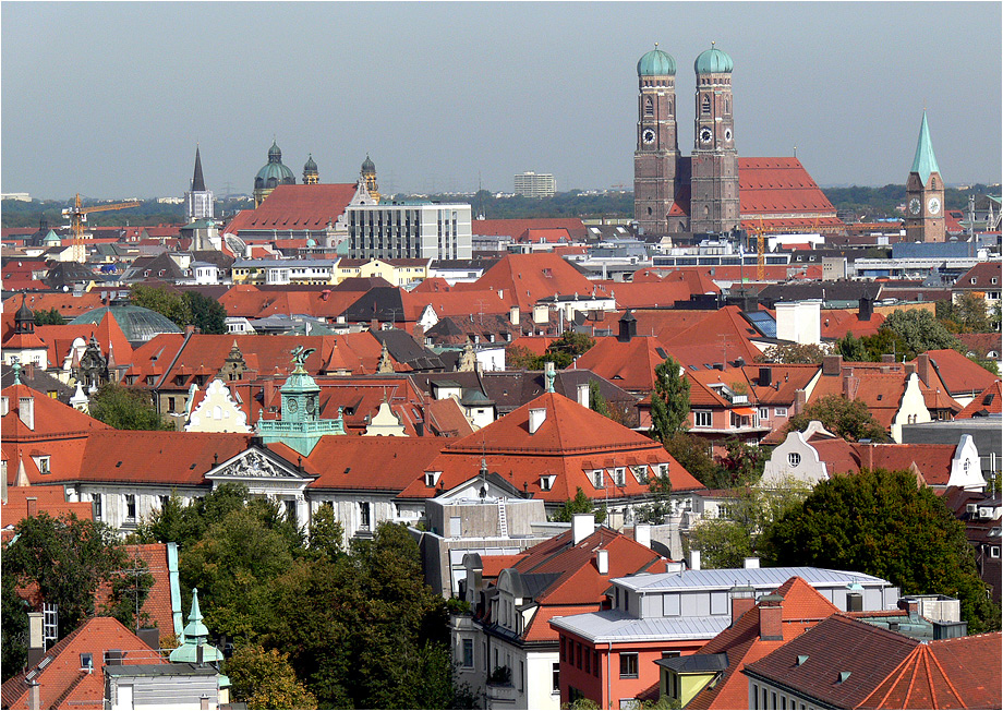 Auch München hat schöne Dächer