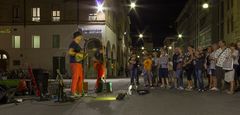 Auch Nachts war es voller Musik in Ferrara