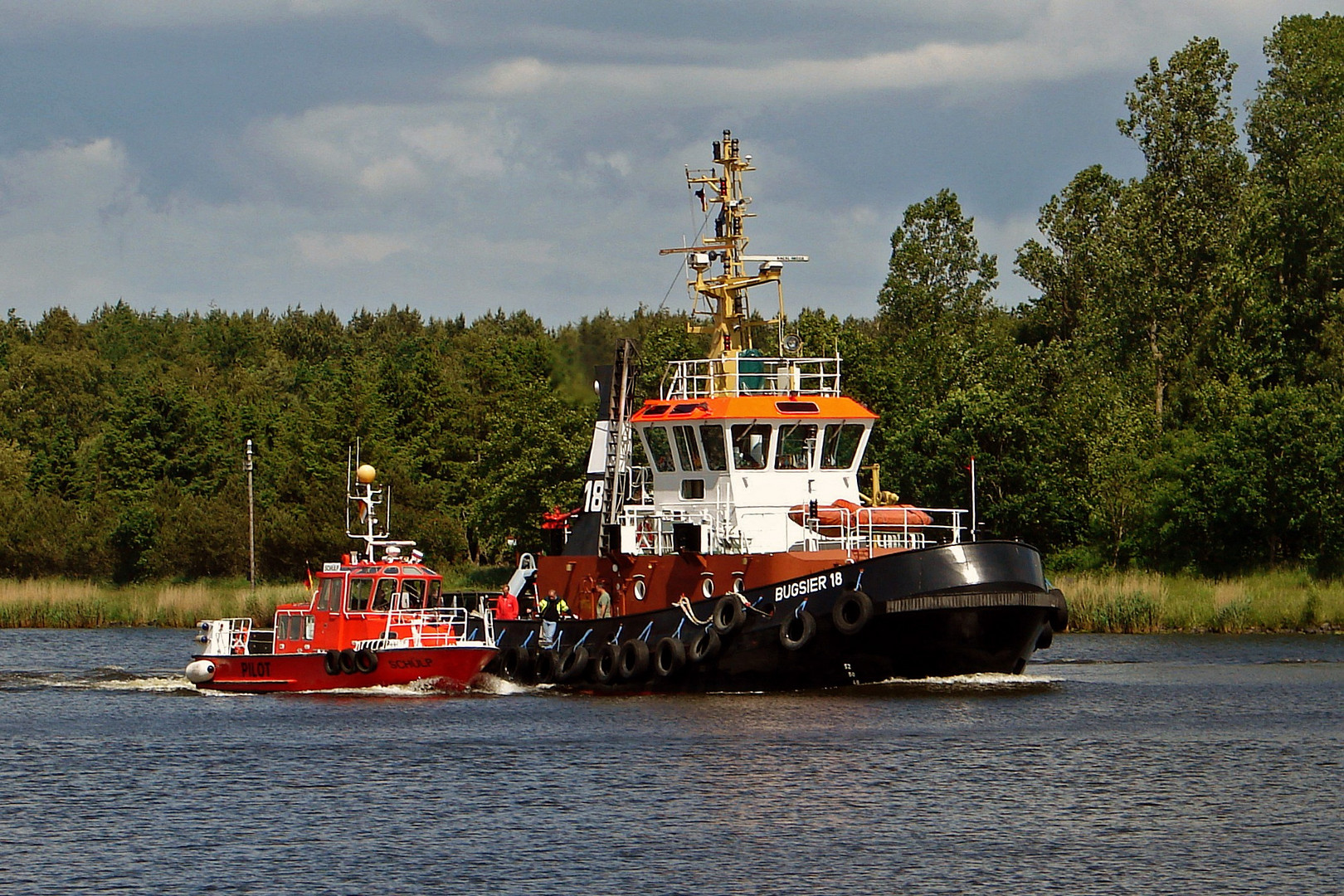 auch Schlepper brauchen einen Lotsen