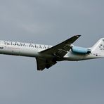 Auch schon Geschichte '' Fokker 100 '' OE-LVG
