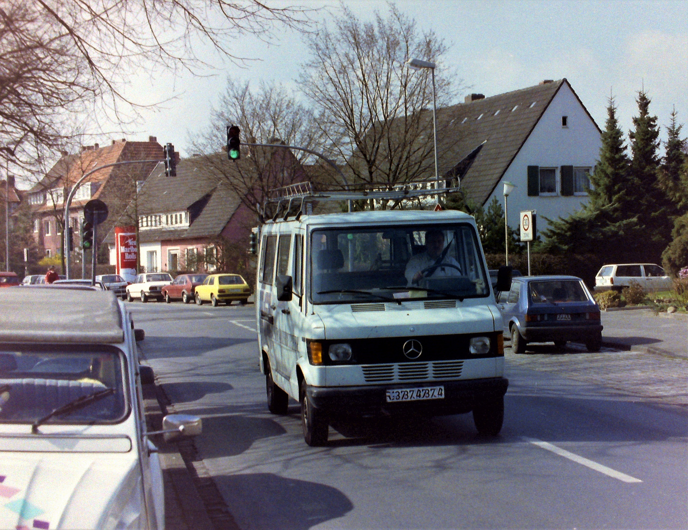 Auch schon wie dazumal - Straßenszene in Münster Anfang der 90er-Jahre