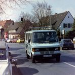Auch schon wie dazumal - Straßenszene in Münster Anfang der 90er-Jahre