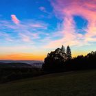   Auch Sonnenuntergänge  in unserm Ländli sind Sehenswert. 