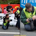 Auch Sportfotografen leben gefährlich