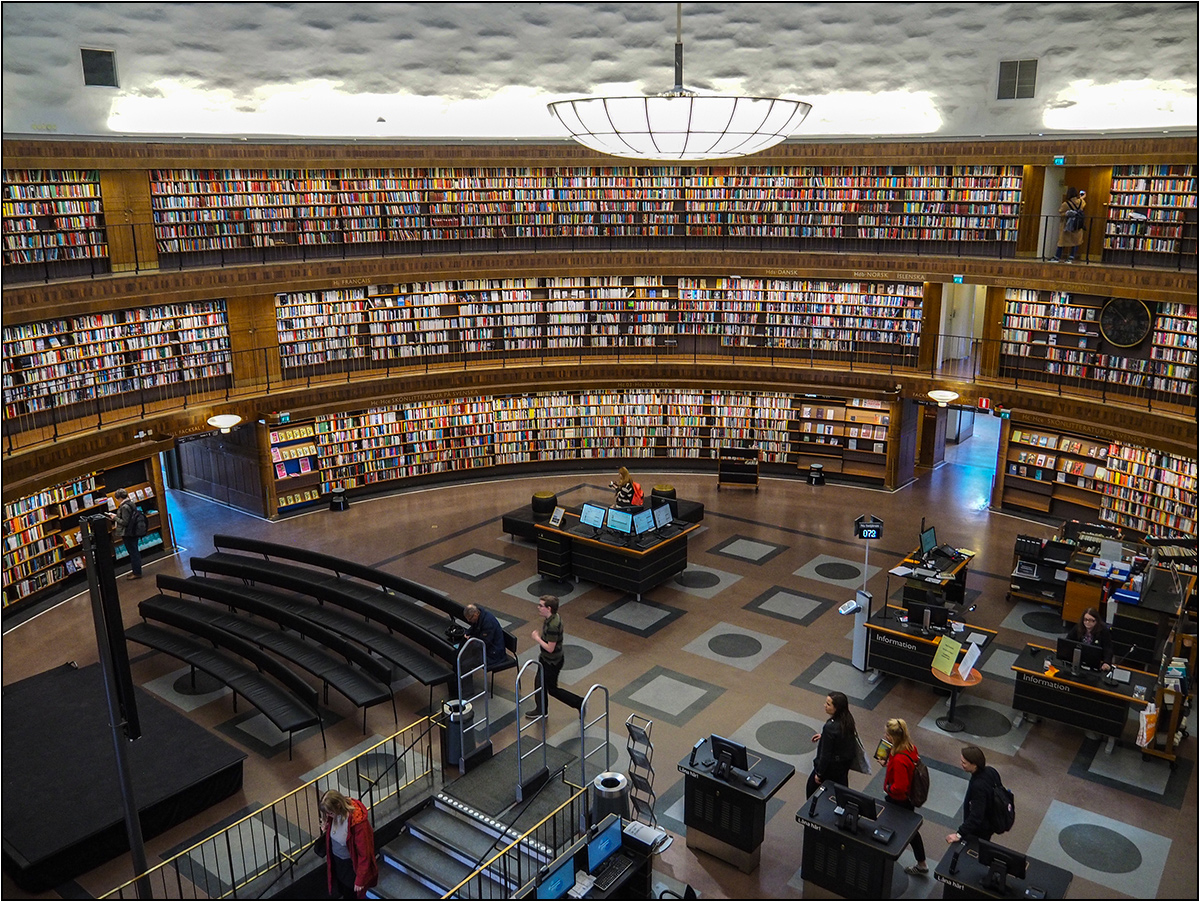 Auch Stadtbibliothek Stockholm