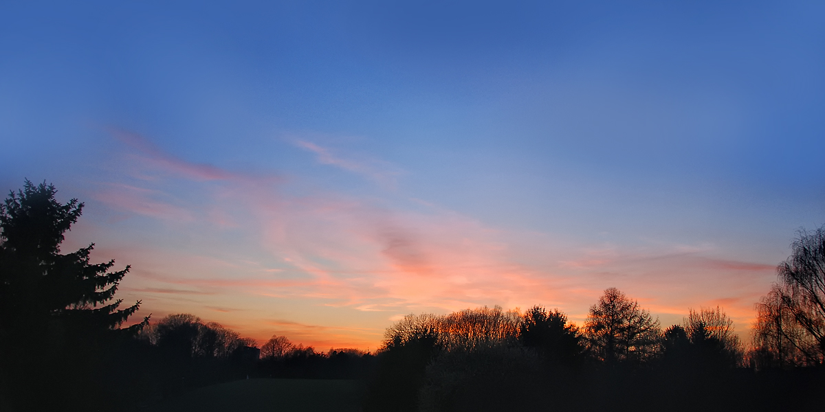 Auch über Mülheim geht die Sonne unter ;-))