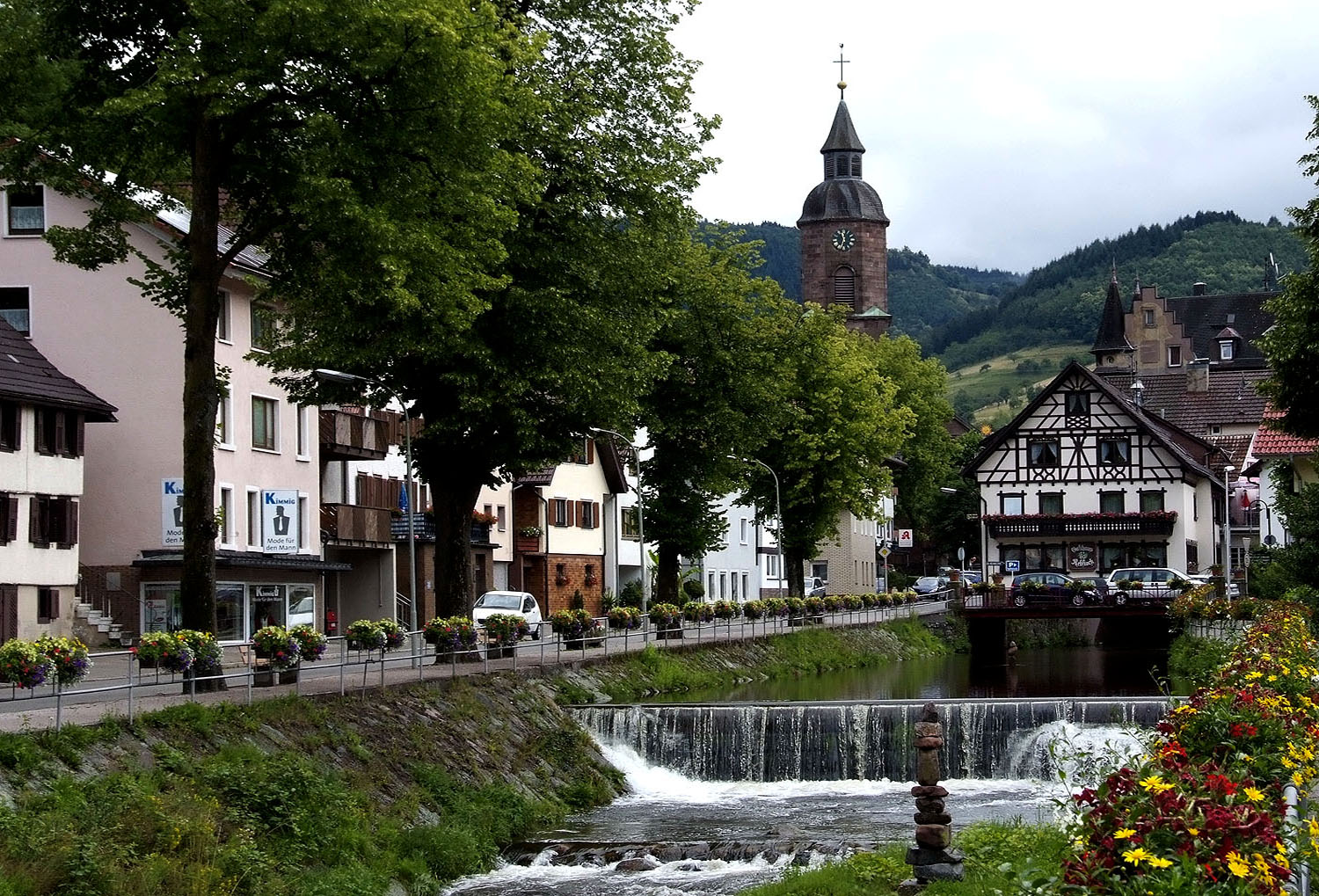 Auch von Oppenau zum Kloster Allerheiligen ...