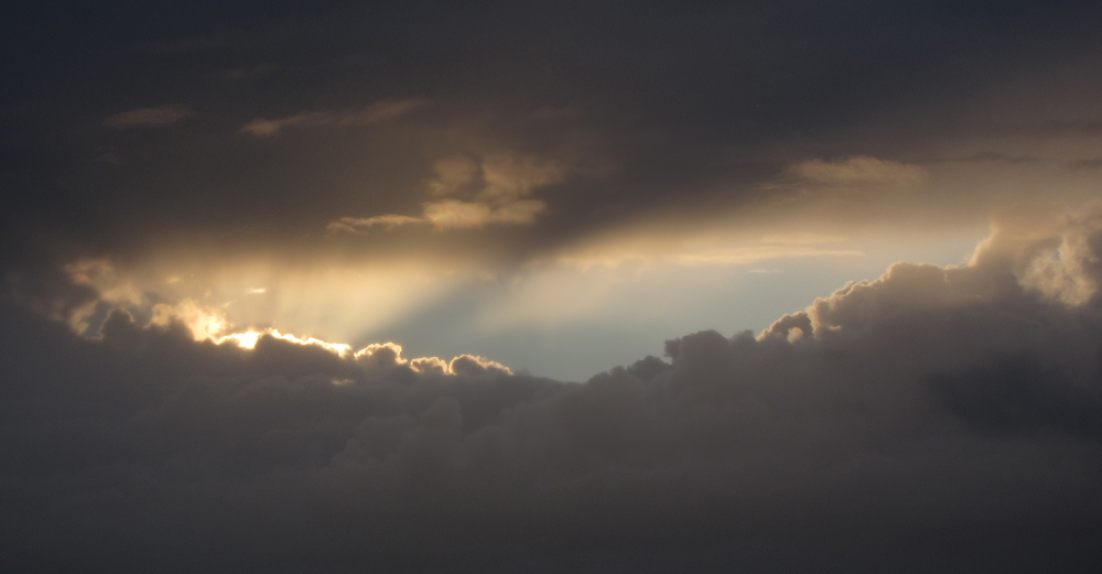 Auch wenn zur Zeit zu oft dunkle Wolken ....