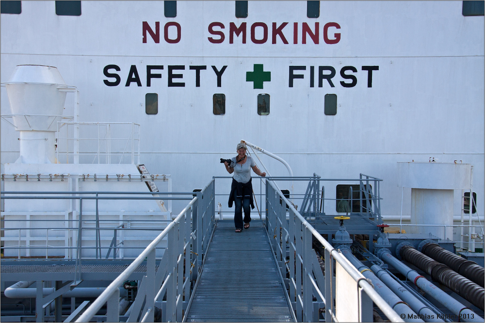 Auch wenn´s schwer fällt, Sanne: NO SMOKING