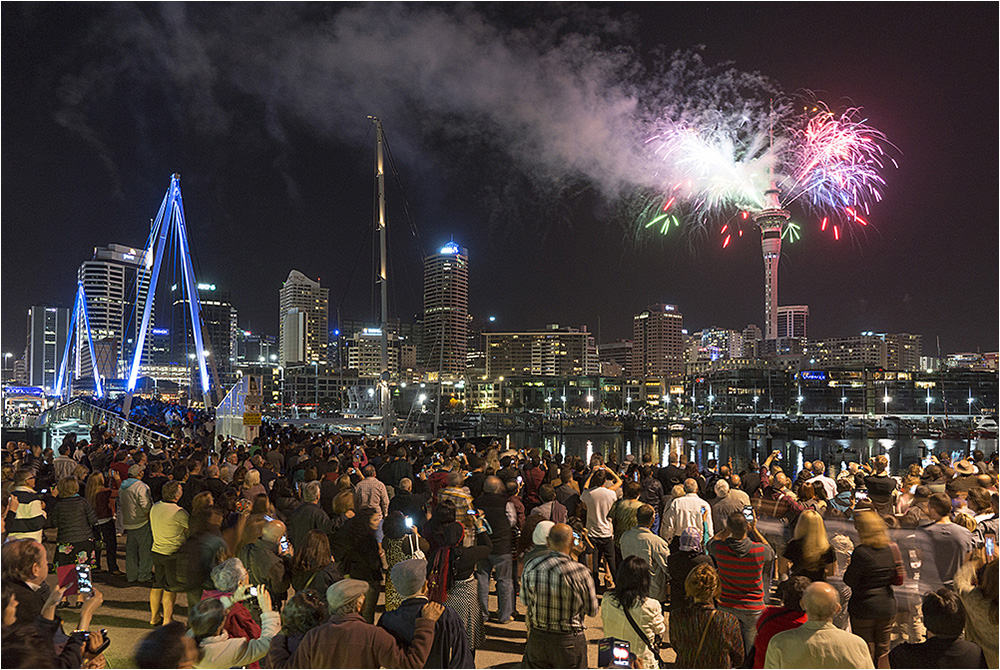 Auckland at night³