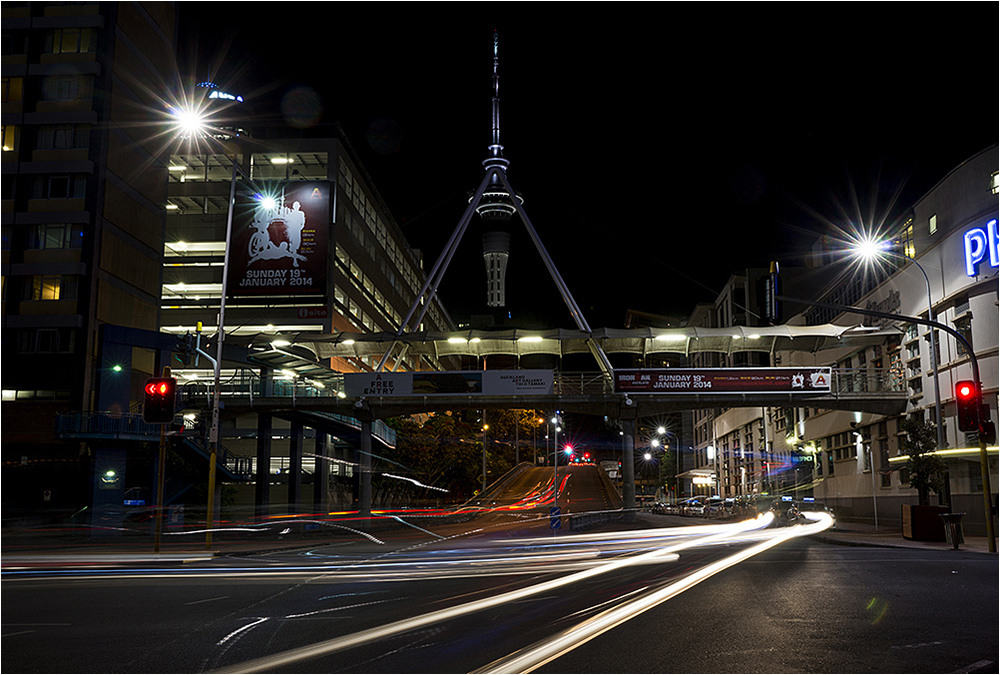 Auckland at night²