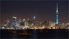 Auckland at night