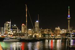 Auckland at night