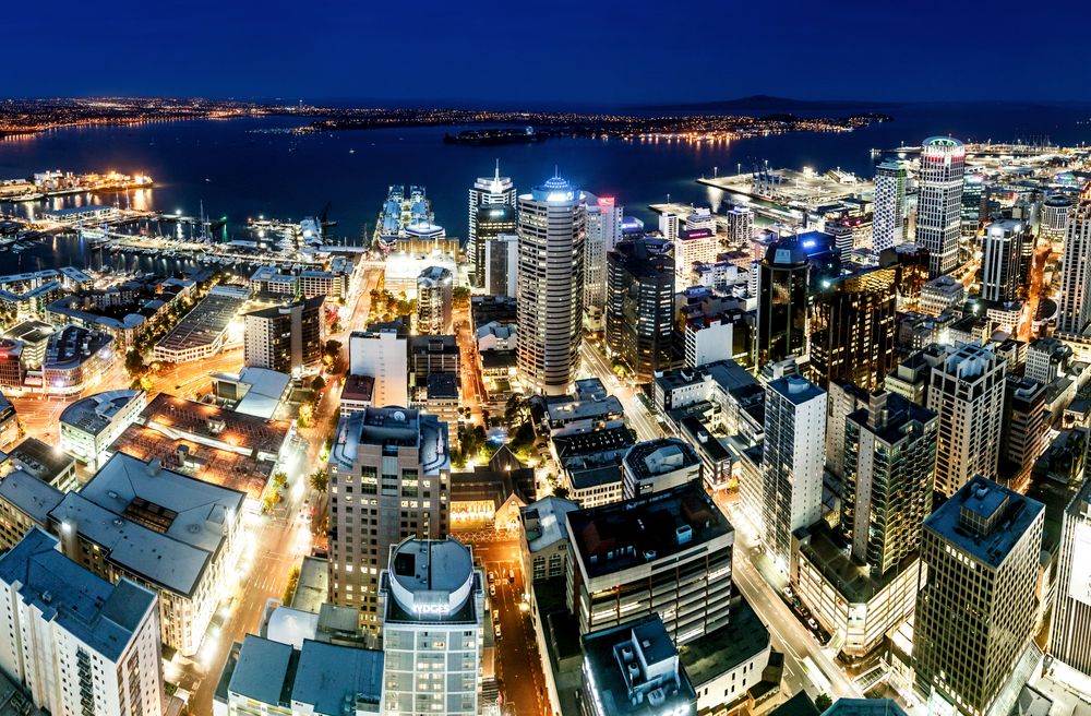 Auckland by night