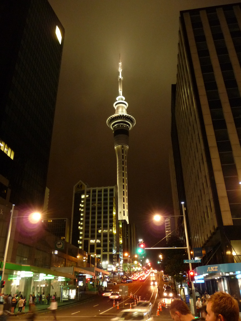 Auckland by night