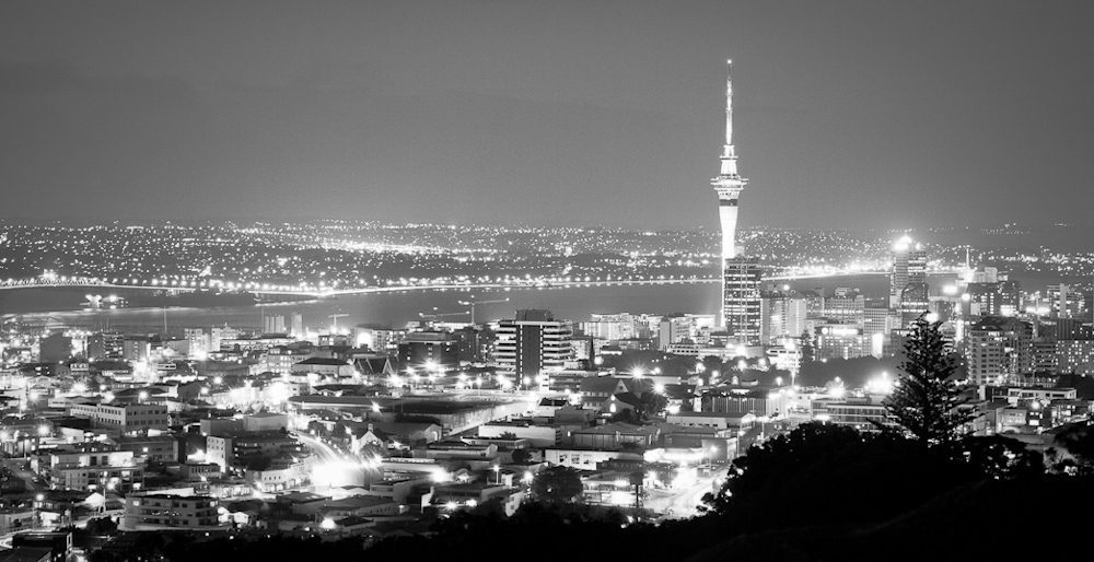 Auckland by night