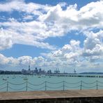 Auckland - fluffy clouds