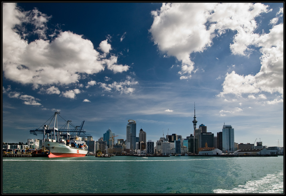 Auckland Hafen