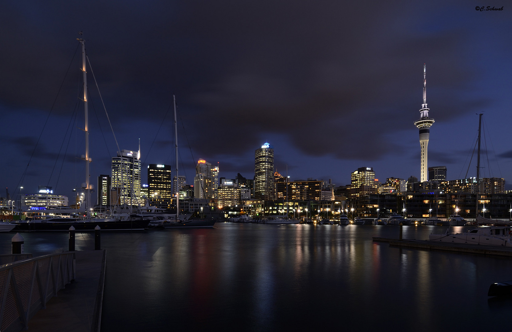 Auckland harbour