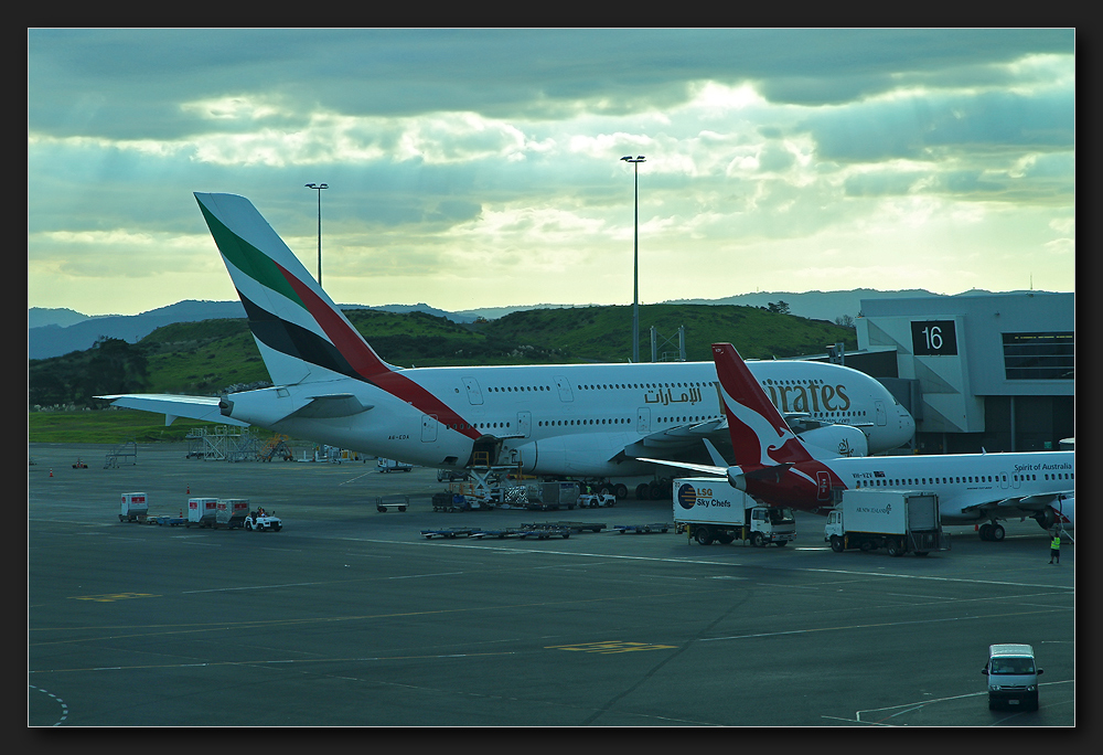 Auckland International Airport - Good Bye, New Zealand