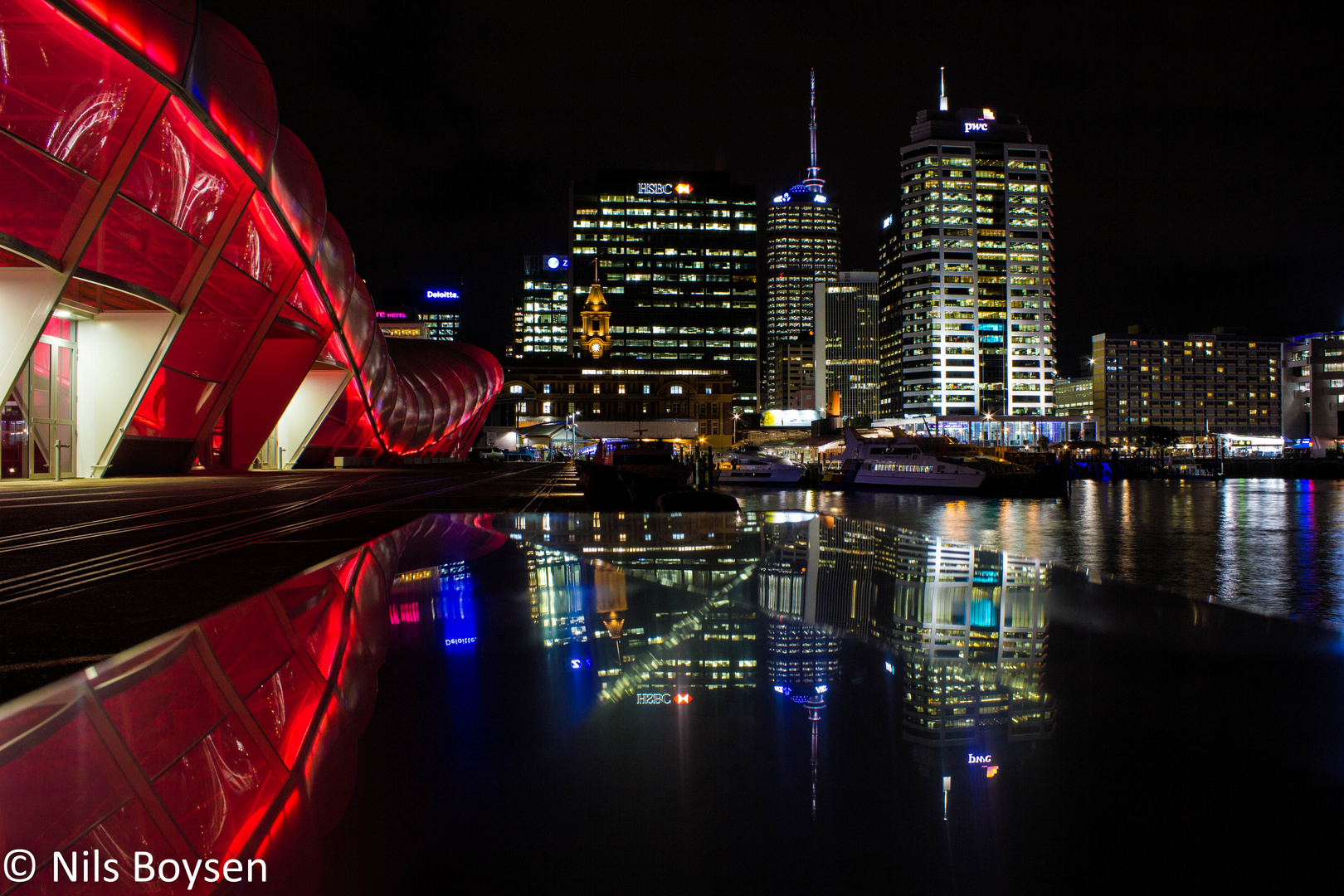 Auckland Skyline by night