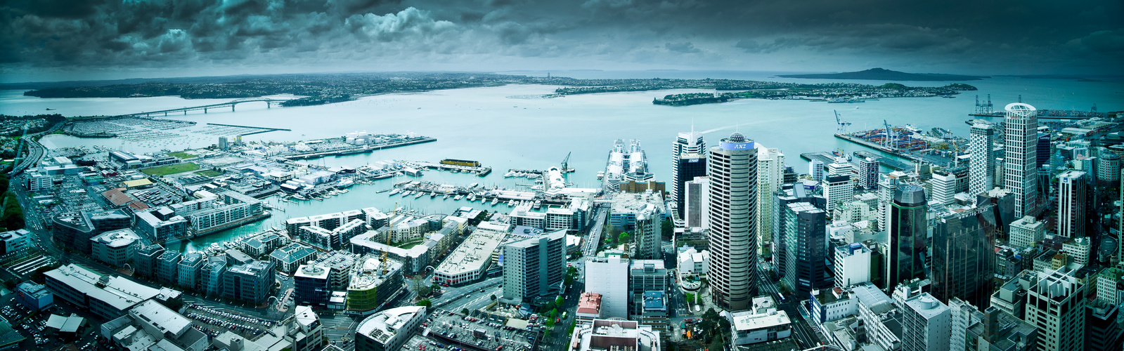 Auckland View from Skytower