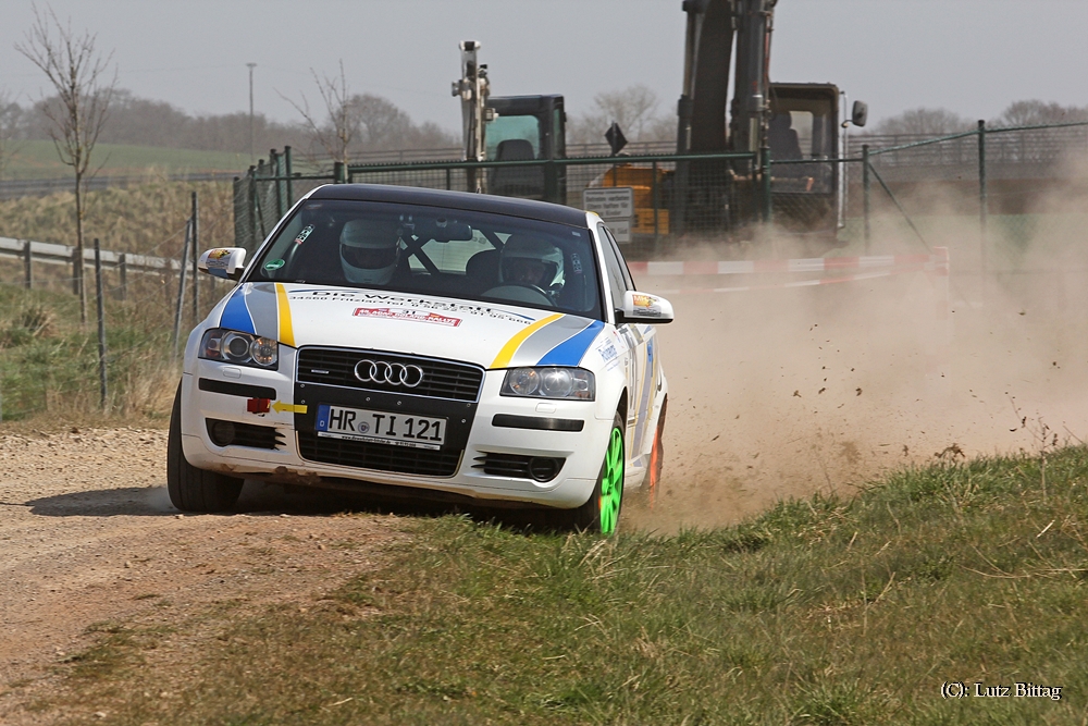 Audi A3 im Rallyeeinsatz