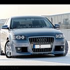 Audi A3 on a Snow Track