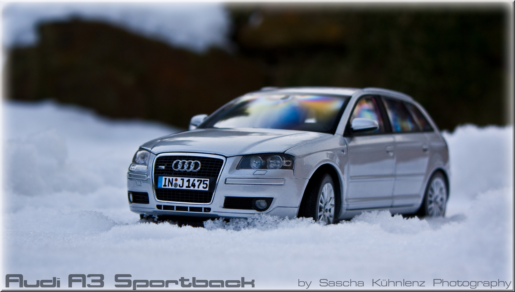 Audi A3 Sportback im Schnee