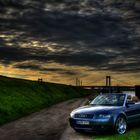 Audi A4 Cabrio vs. Duisburg Ruhrort