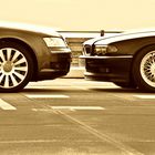 Audi A8 vs BMW 7R