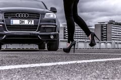 Audi #Blvck Heels