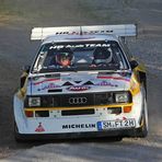 Audi Quattro S1 auf Schotter