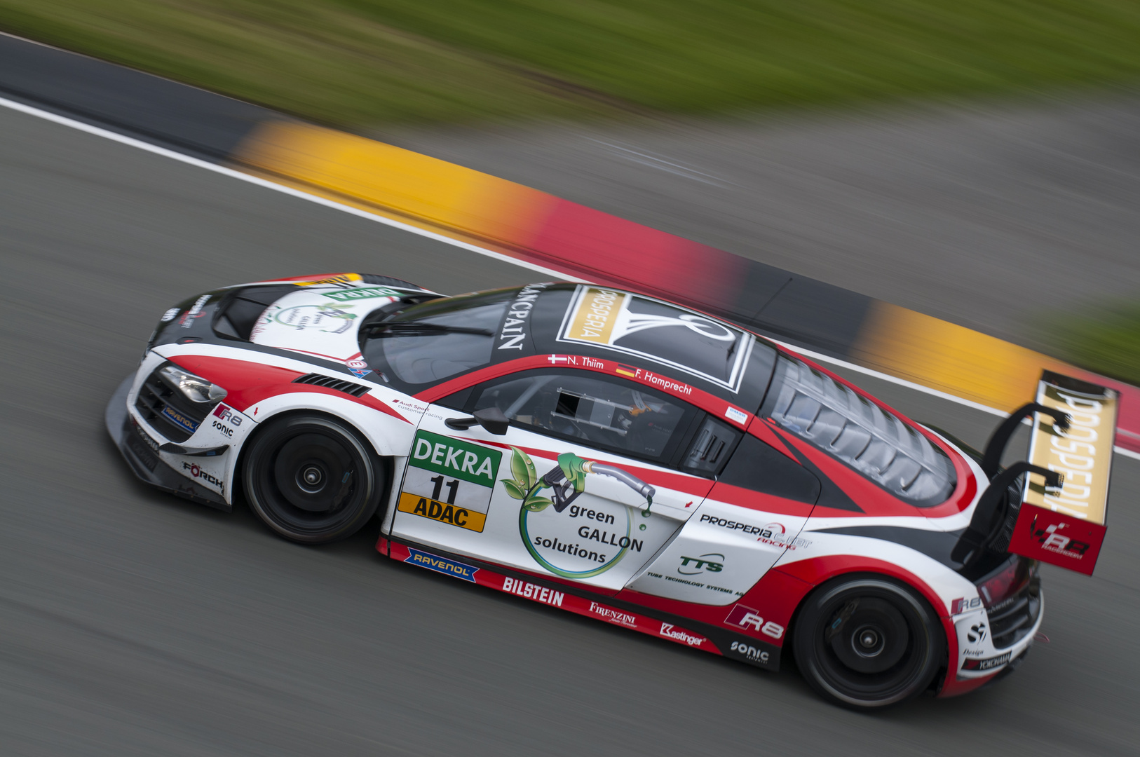 Audi R8 ADAC GT Masters am Sachsenring 2014
