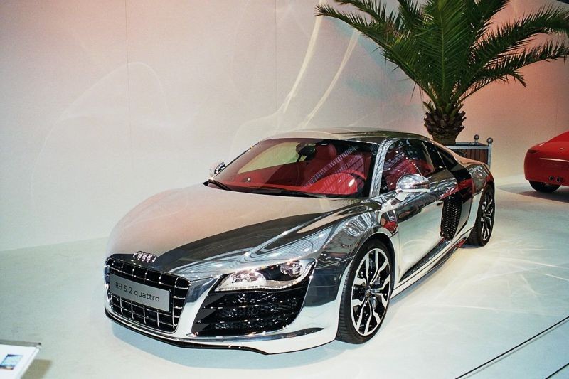 Audi R8 auf der Motorshow in Essen